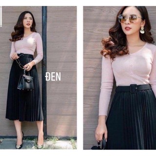 chân váy xếp li