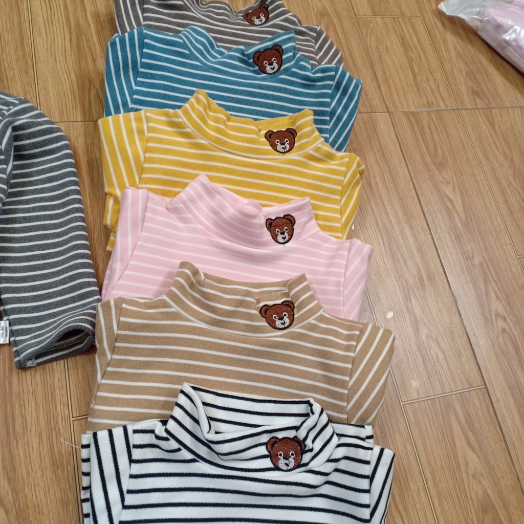 Áo giữ nhiệt Zip lông cao cấp cho bé trai bé gái 4-14kg