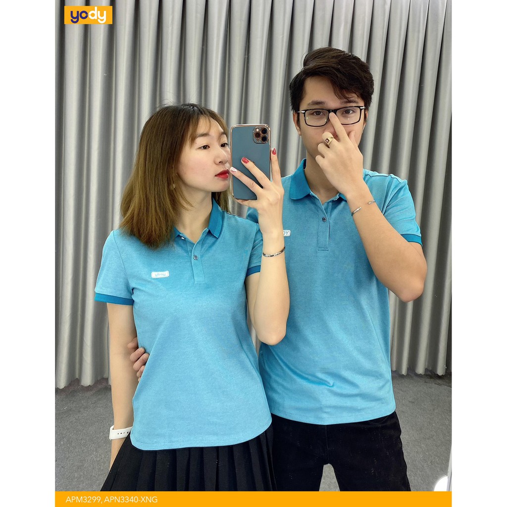 Áo Phông Polo Nam YODY Mắt Chim Chất Thun Cotton Ngắn Tay Có Cổ, Phần Cổ Và Bo Tay Áo Tỉ Mỉ  Mã SP APM3299 | BigBuy360 - bigbuy360.vn