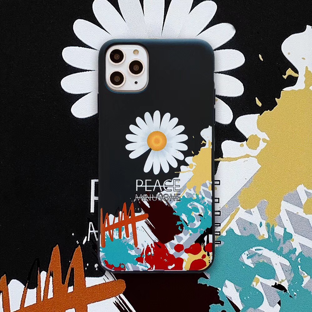 Ốp điện thoại mềm họa tiết hoa cúc/ phối màu kẹo cho IPhone11 11Pro Max 12 12Mini 7Plus 8 8+ | BigBuy360 - bigbuy360.vn