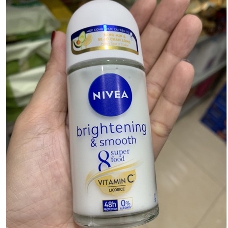 Lăn nách Nivea lăn khử mùi 50ml lăng nách nữ các mùi chai lăn khử mùi hôi nách 48h