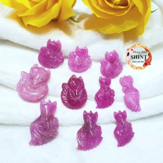 HỒ LY CHÍN ĐUÔI ÔM HOA MẪU ĐƠN MÀU HỒNG ĐẬM ĐẸP - 650K