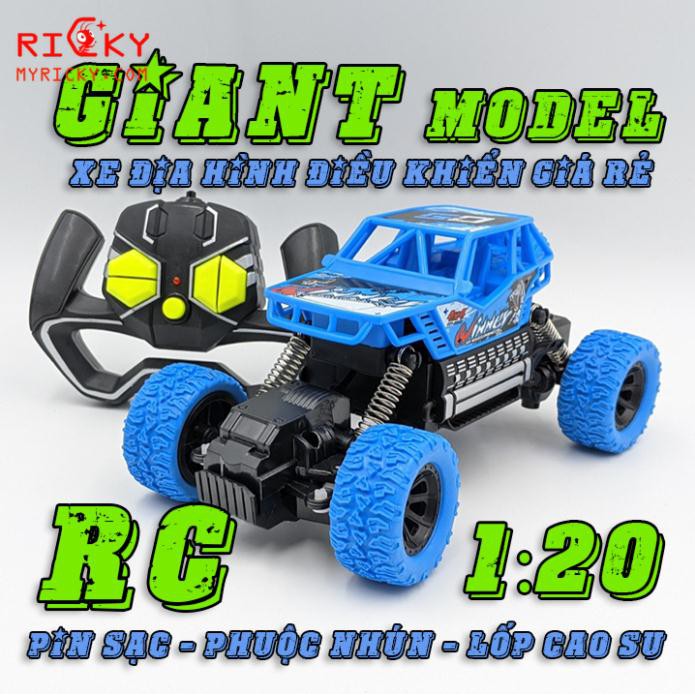 Xe địa hình điều khiển pin sạc giá rẻ GIANT Models