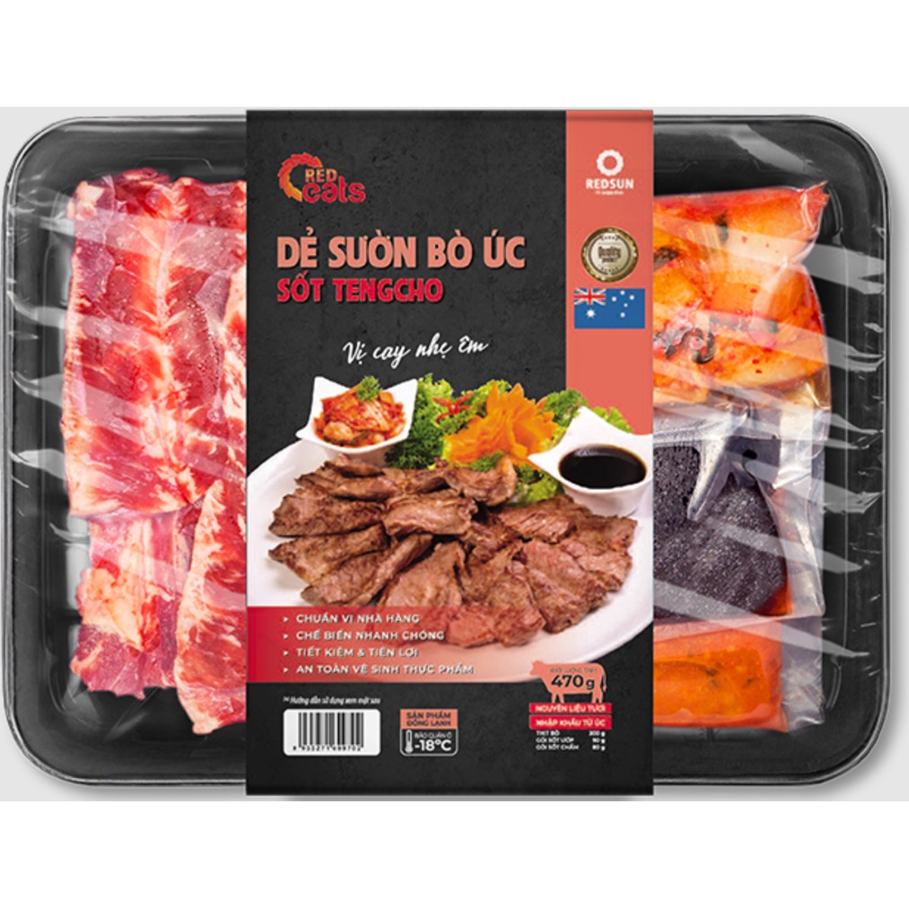 Dẻ Sườn Bò Úc Sốt TengCho (470g)