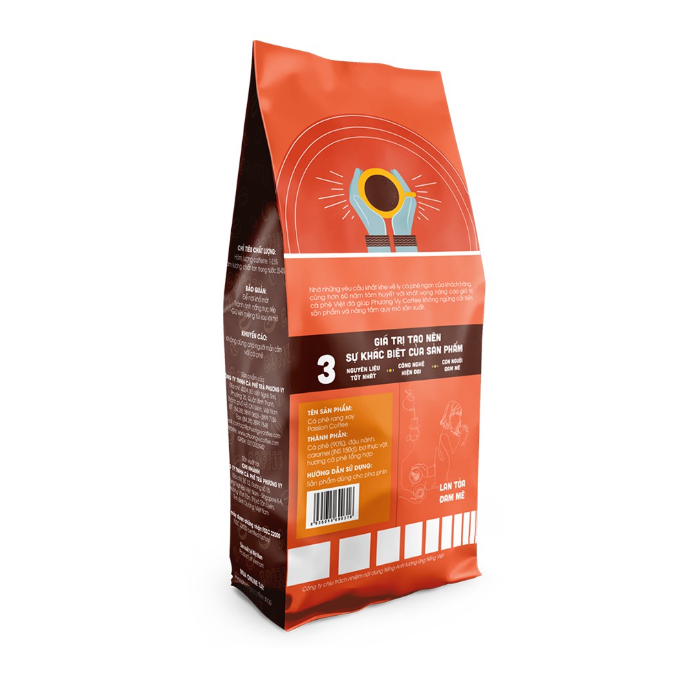 Cà Phê Gu Truyền Thống - Passion Coffee - 500g - Phương Vy Coffee | BigBuy360 - bigbuy360.vn