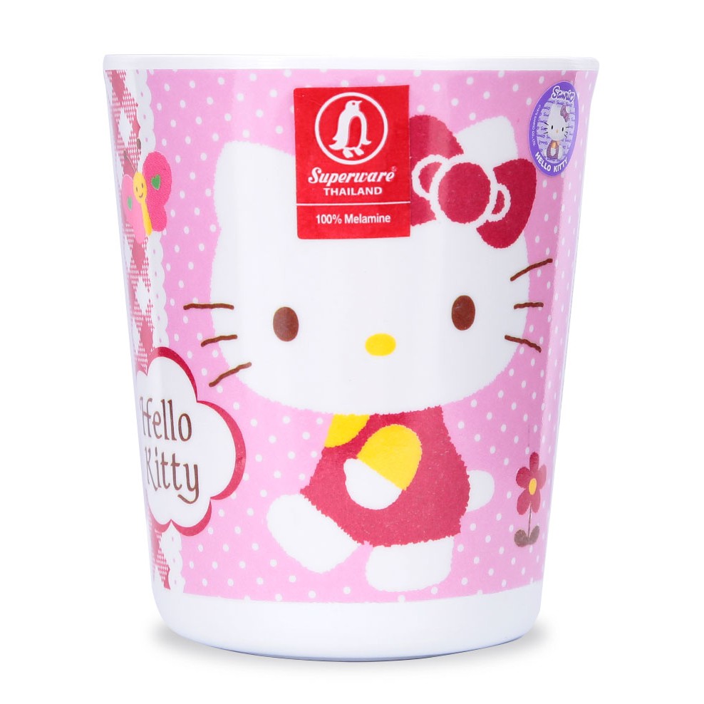 Ly cao Superware họa tiết Hello Kitty cho bé, C635-2.5 Cốc uống nước cho bé