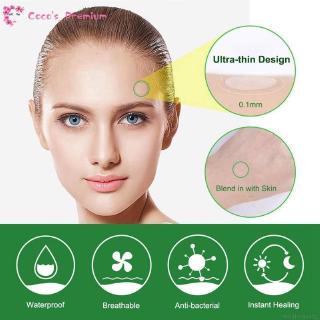 ELAIMEI Coco Tea Tree Acne Patch Hydrocolloid Waterproof Clear Pimple Patch Acne Treatment Patch