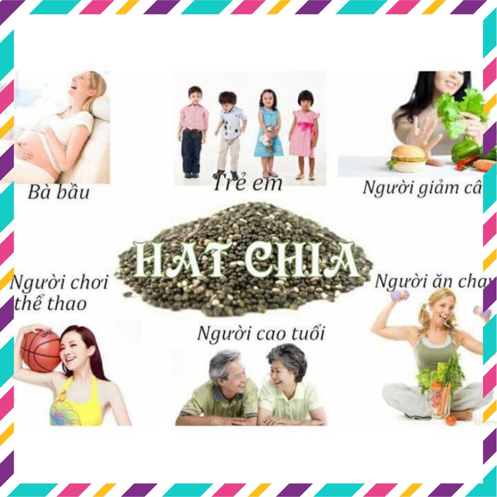 Hạt chia Úc Organic Chia Seeds 1kg (hàng chuẩn)