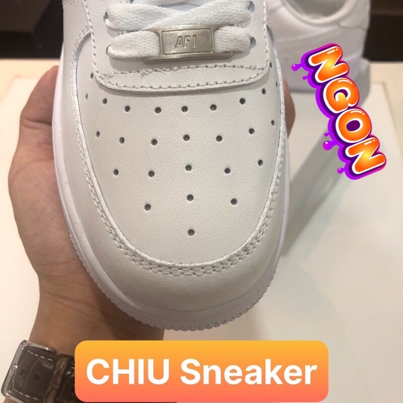 [ CHIU Sneaker ] Giày thể thao Sneaker AF1 Full trắng phiên bản cao cấp