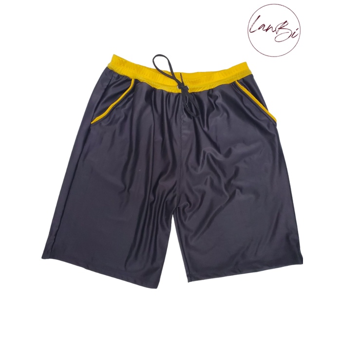 Quần Bơi Nam Lanbishop Viền Màu Có Túi Lanbi -006