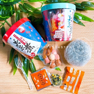 Một ly lẩu cốc có viên thả lẩu đủ loại Hongkong 2 vị cay/ không cay ly 162g