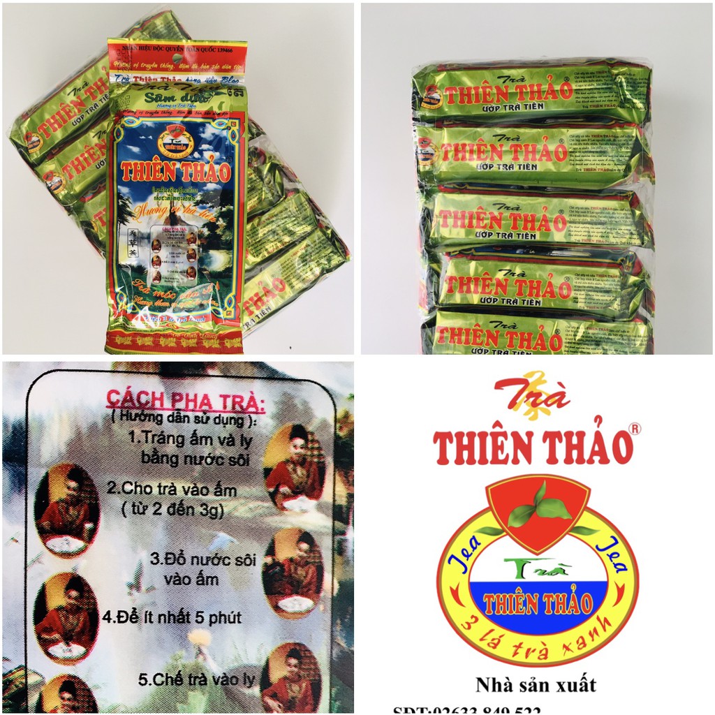 Trà Sâm dứa Thiên Thảo hương vị trà tiên 60gr, HÀNG CÔNG TY, ĐẶC SẢN ĐÀ LẠT