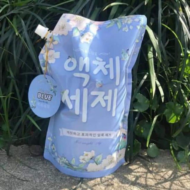 Sản Phẩm Túi Nước Giặt Blue Korea- Hương Thảo Mộc - Chính hãng (2.0kg/Túi)