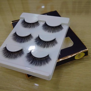 Mi Giả 3D Lông Chồn 3 Đôi