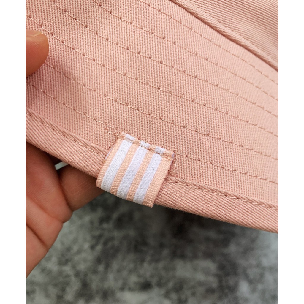 Mũ nón nam nữ Thời Trang - BUCKET HAT - ADICOLOR HAT PINK 2021