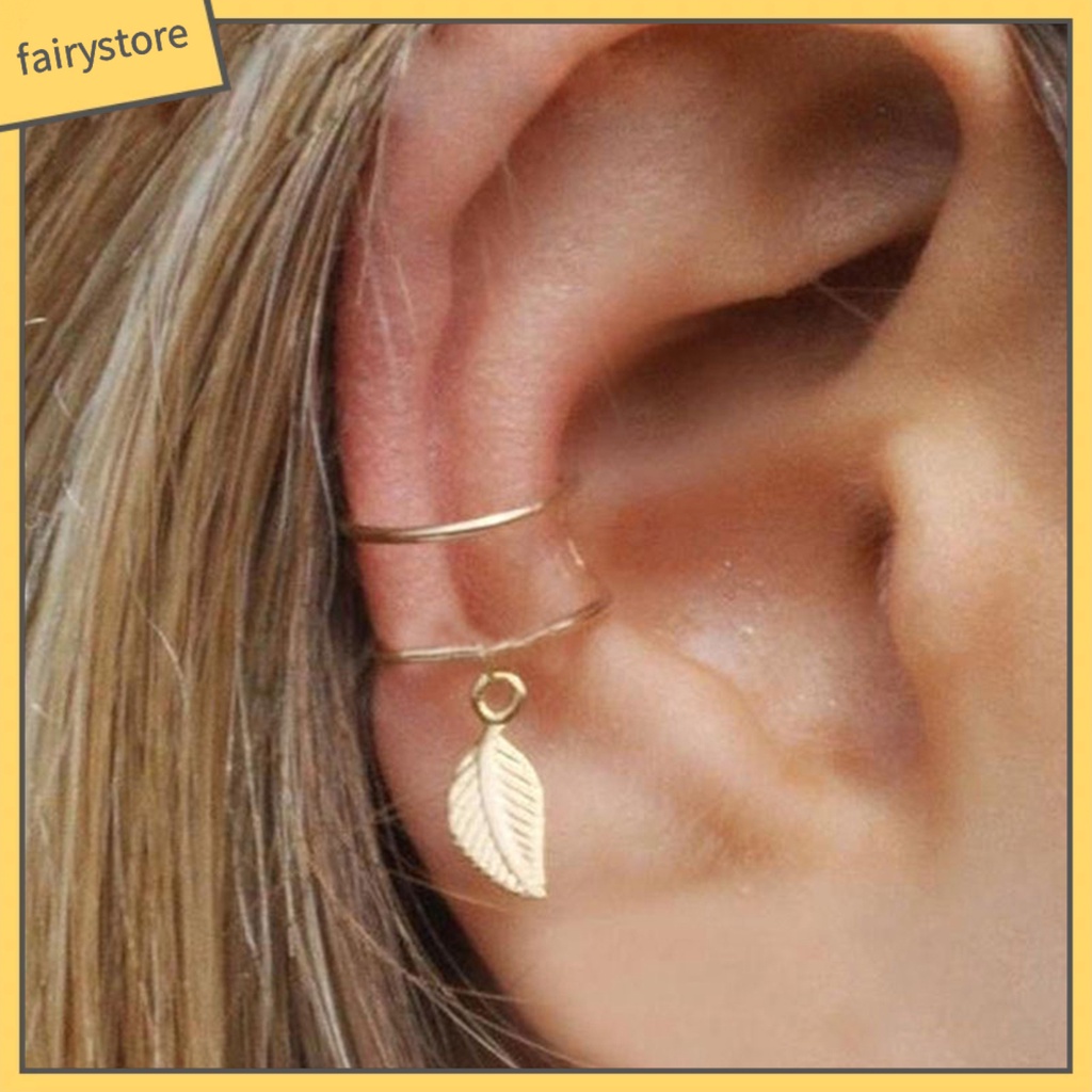 Set 5 Khuyên Tai Chữ U Cá Tính Cho Nữ