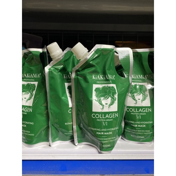 Ủ tóc KiAKiAMiA collagen siêu mượt phục hồi