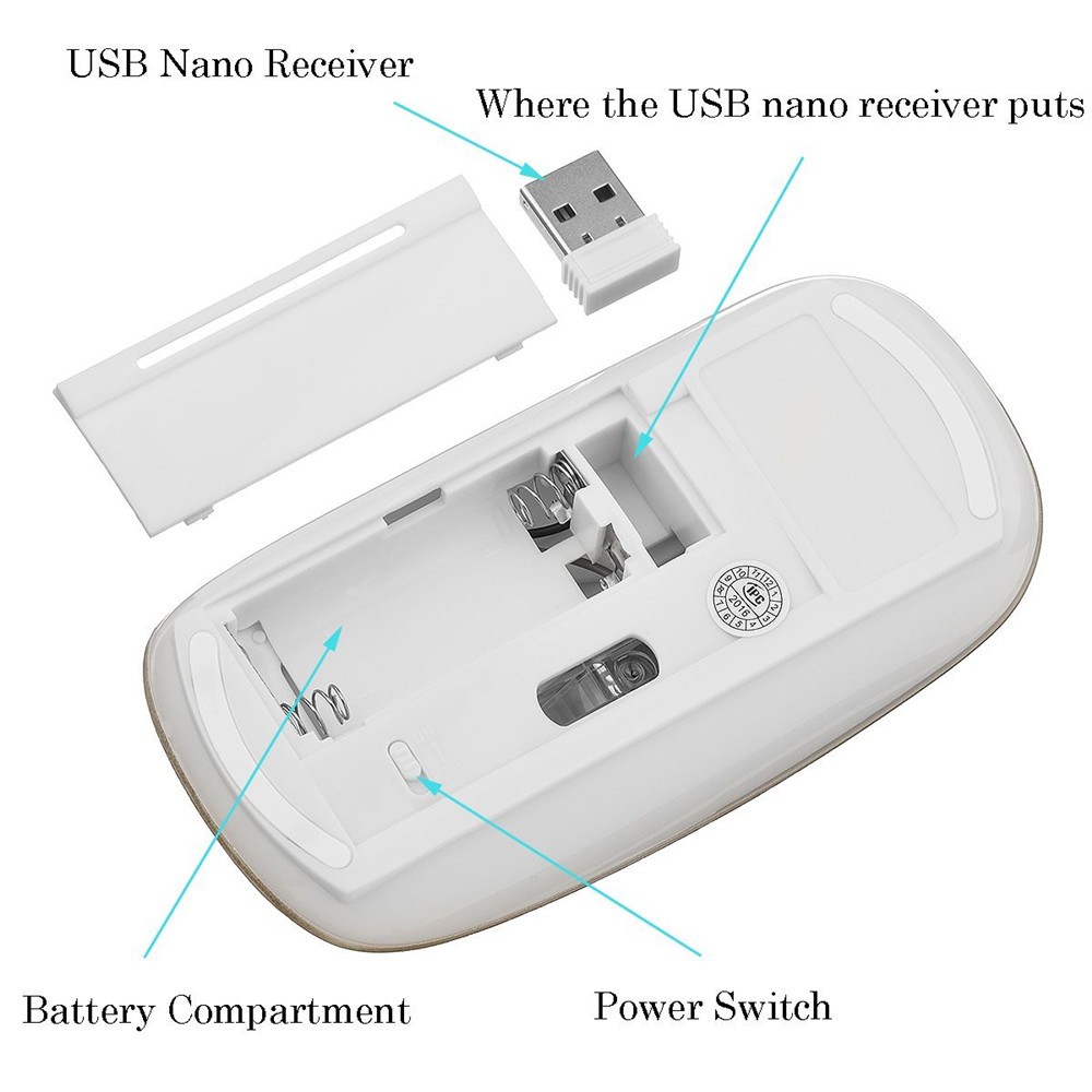 Bộ Bàn Phím Chuột Không Dây Wireless USB 2.4GHz Ultra