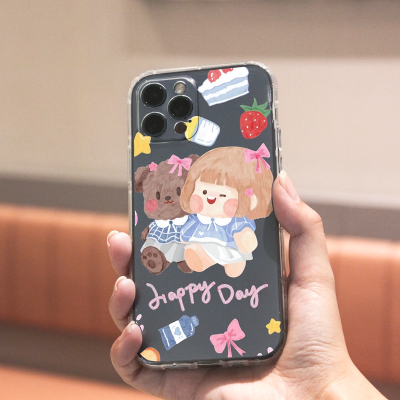 Ốp lưng iphone Ốp điện thoại SUNTAIHO TPU viền vuông hình mặt trăng sơn dầu cho iPhone 13 12 11 Pro Max X XS Max XR 8 7 6 6S Plus
