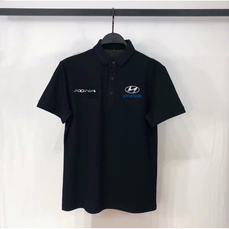 Áo polo xe ô tô Hyundai Kona