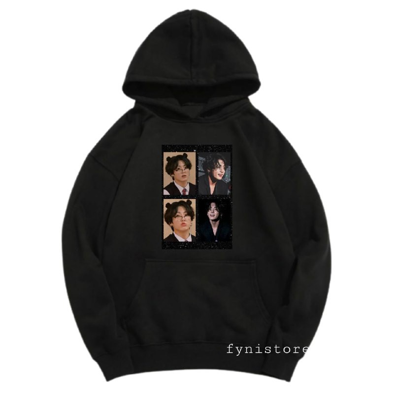 Áo Hoodie In Hình Jungkook Nhóm Bts