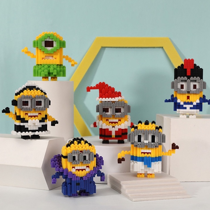 Mô hình lắp ráp hoạt hình rồng dễ thương Sáng Tạo Dành Cho Nam Và Nữ