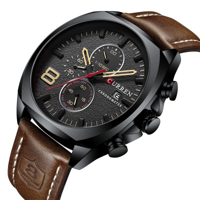 [Giá Sỉ] Đồng hồ đeo tay nam Curren / Carrian M8324 mới