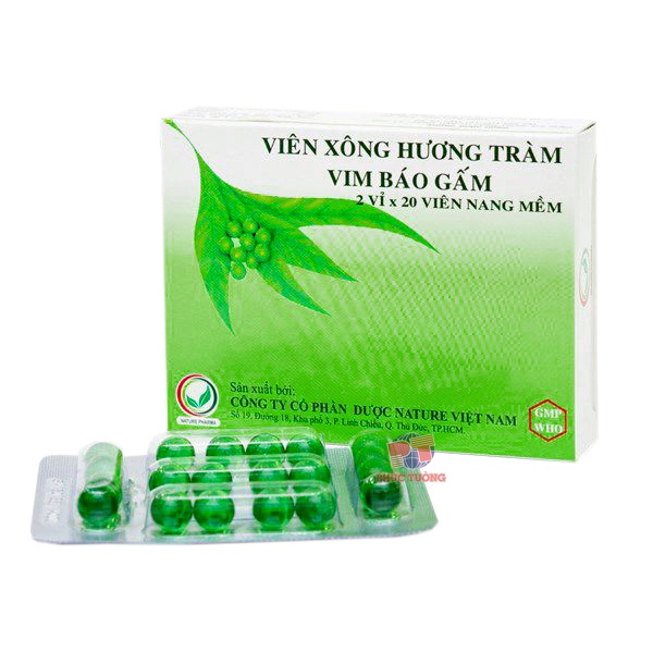 VIÊN XÔNG HƯƠNG TRÀM VIM BÁO GẤM HỘP 40 VIÊN