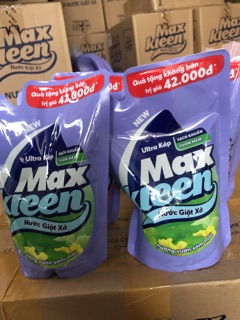 Túi nước giặt Maxkleen 600g
