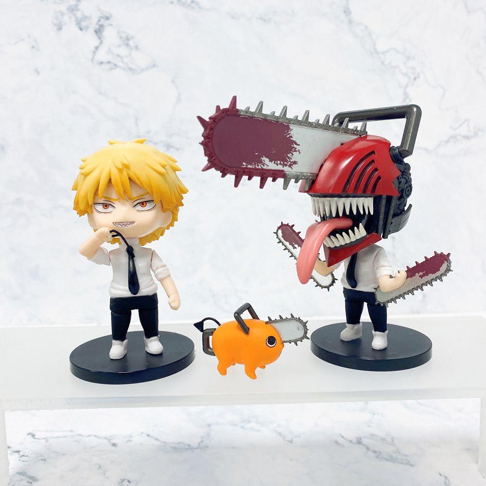Mô Hình Đồ Chơi Nhân Vật Chainsaw Man Bằng PVC