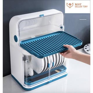 Tủ đựng chén dĩa để bàn đa năng Blue Ocean