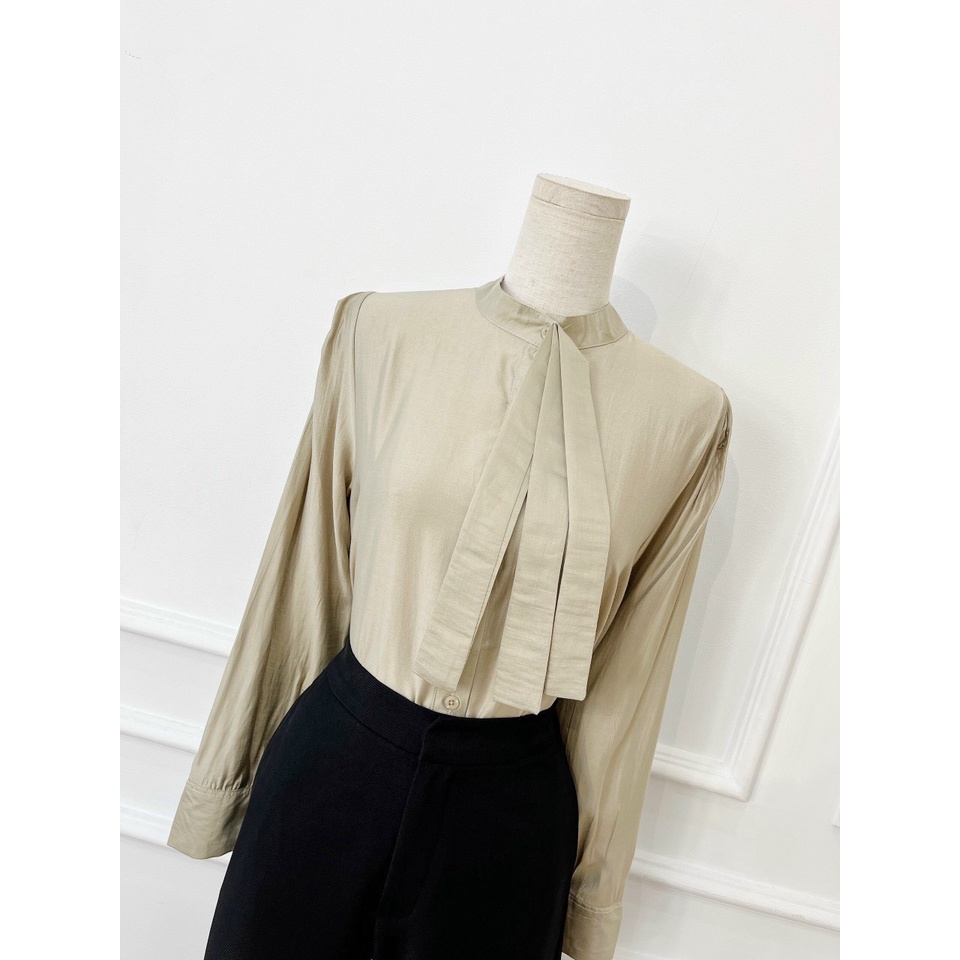 ÁO SƠ MI 3 TÀ - Áo sơ mi chất liệu tơ hàn mềm mịn mát, form lên chuẩn như hình, phong cách thanh lịch, sang trọng