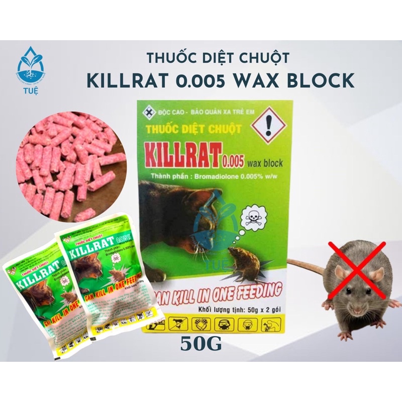Thuốc Diệt Chuột Killrat 0.005 1 Gói 40G