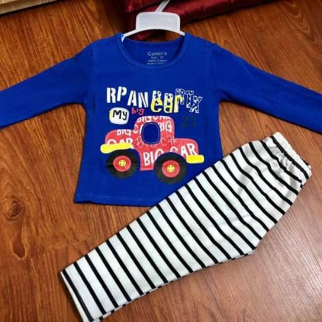Bộ cotton thu đông cho bé từ 10_20kg