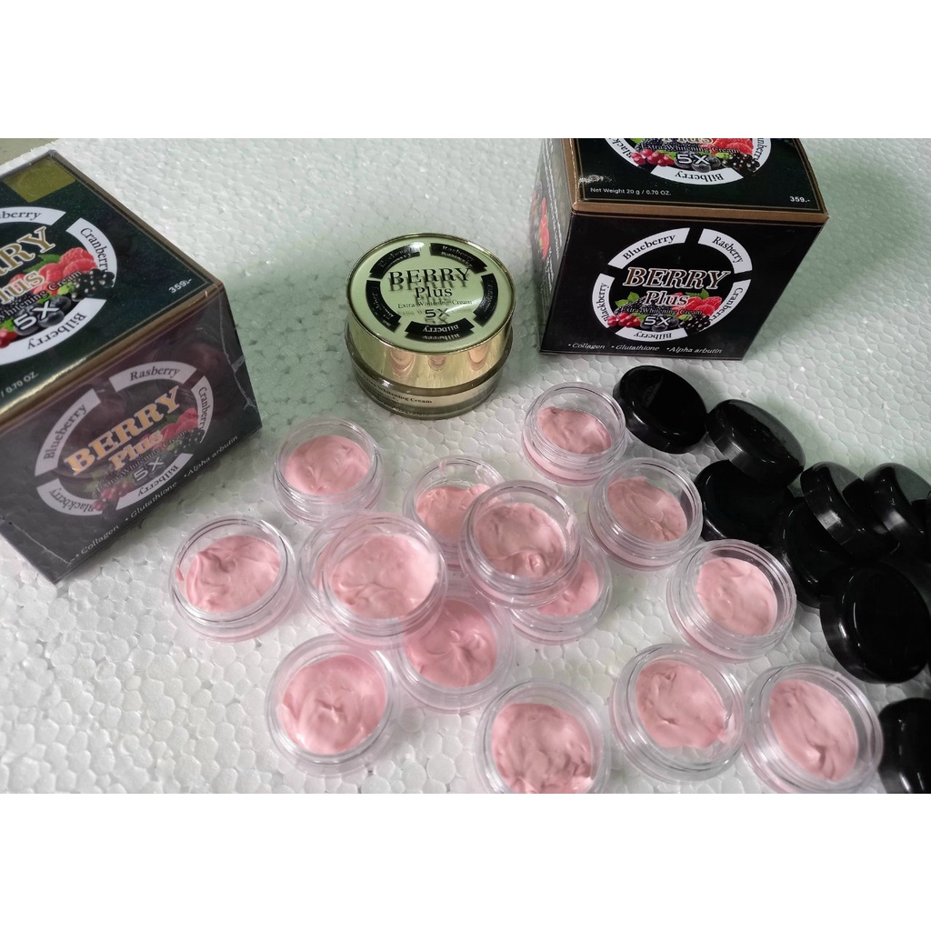 Kem dưỡng trắng nám thâm Berry 4k Plus- Mẫu thửa (trọng lượng 2gr bao gồm hộp