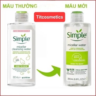 [HÀNG CHÍNH HÃNG] Nước tẩy trang Simple Kind to Skin Micellar Cleansing Water