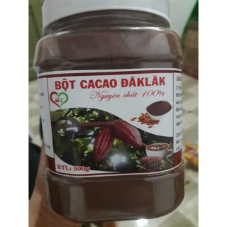 500g Bột cacao Daklak nguyên chất 100%