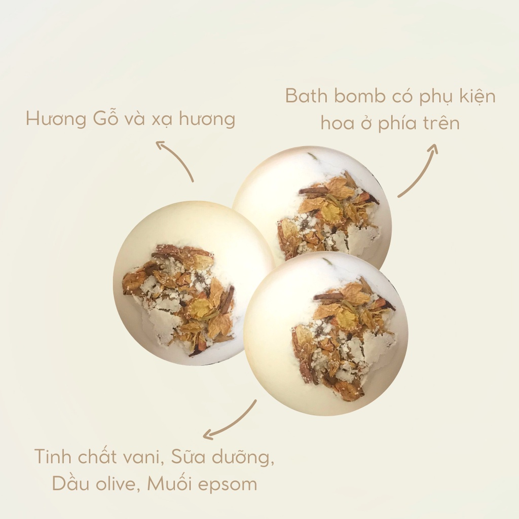 1917  Bath bomb / Viên sủi bồn tắm / Bom tắm