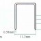 Súng bắn đinh 1013J - Hiệu MEITE - dùng đinh U1004 đến U1013