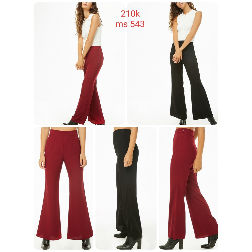 Quần tây ống loe