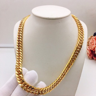 Dây chuyền nam cao cấp dát vàng 18k cực bền màu