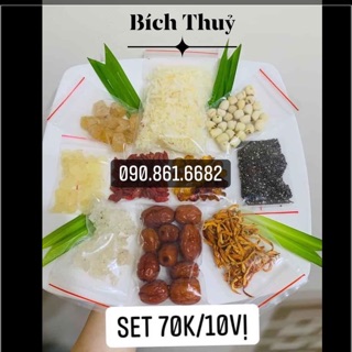 set chè dưỡng nhan 50k Nguyên liệu chè dưỡng nhan thượng phẩm