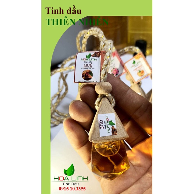 Tinh dầu TREO XE OTO :  SẢ CHANH,QUẾ, BẠC HÀ, HOA HỒNG, HOA LY,  CAFE.. nguyên chất thơm lừng