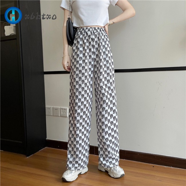 Quần Dài Ống Rộng In Chữ Thời Trang Nữ Tính | BigBuy360 - bigbuy360.vn