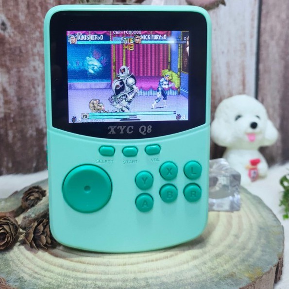 Máy Chơi Game Cầm Tay Trò Chơi Điện Tử NES SNES MAME MD GBA XYC Q8 LX9Amáy chơi game Q8( Giao Diện Điều Khiển)