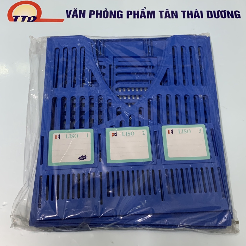 Khay 3 Ngăn Đựng Tài Liệu Nhựa  - Khay Đựng Tài Liệu A4 30x30x12cm