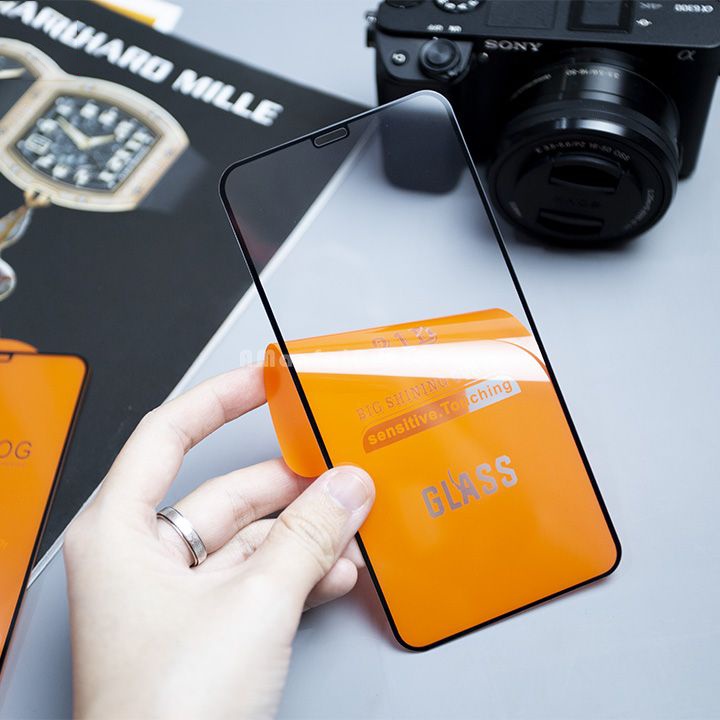 Kính cường lực full màn 21D dành cho 6/6s/7/7Plus/X/Xs/11/11ProMax/12/12ProMax