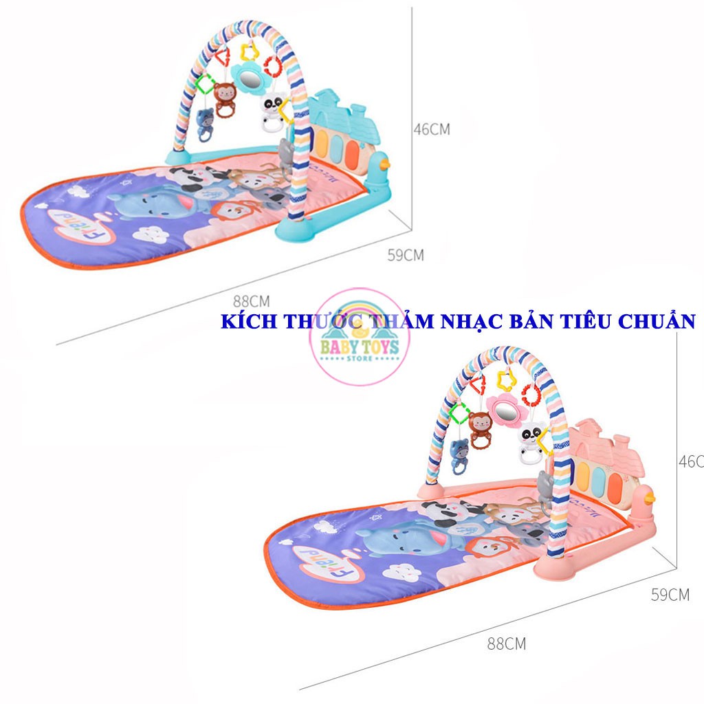 Thảm Nhạc Nằm Chơi Cho Bé, Mẫu Mới 2021, Hàng Chất Lượng Cao