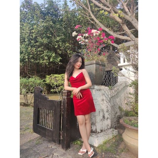 ĐẦM 2DÂY CỔ ĐỔ HỞ LƯNG XẺ ĐÙI