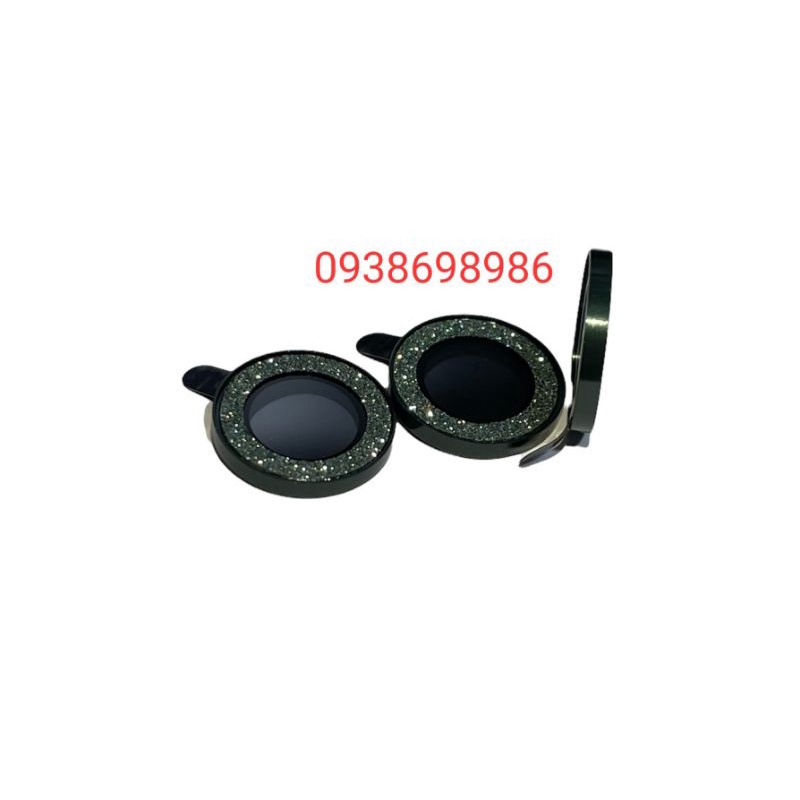 Bộ 3 mắt camera nhũ xanh rêu iphone 11 pro max / 11 pro / 11 / 12 / 12 pro / 12 mini